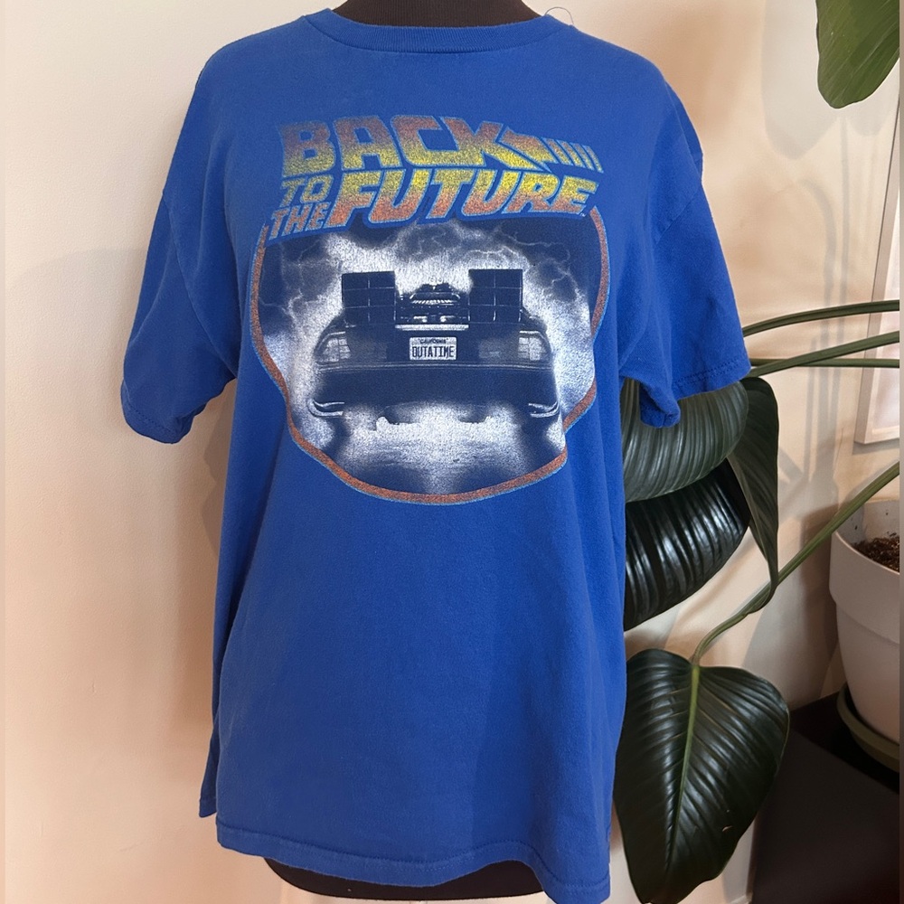 VTG Back to the Future blue t-shirt
